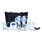 Ardo Alyssa Ameda Mya Joy Double Electric Breast Pump, with Large Tote and Accessories, 3.6'' x 4.3'' x 2.16''