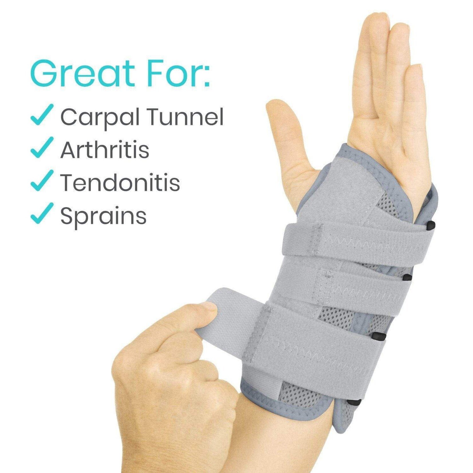 Vive Health Reversible Wrist Brace Grey (L3908)