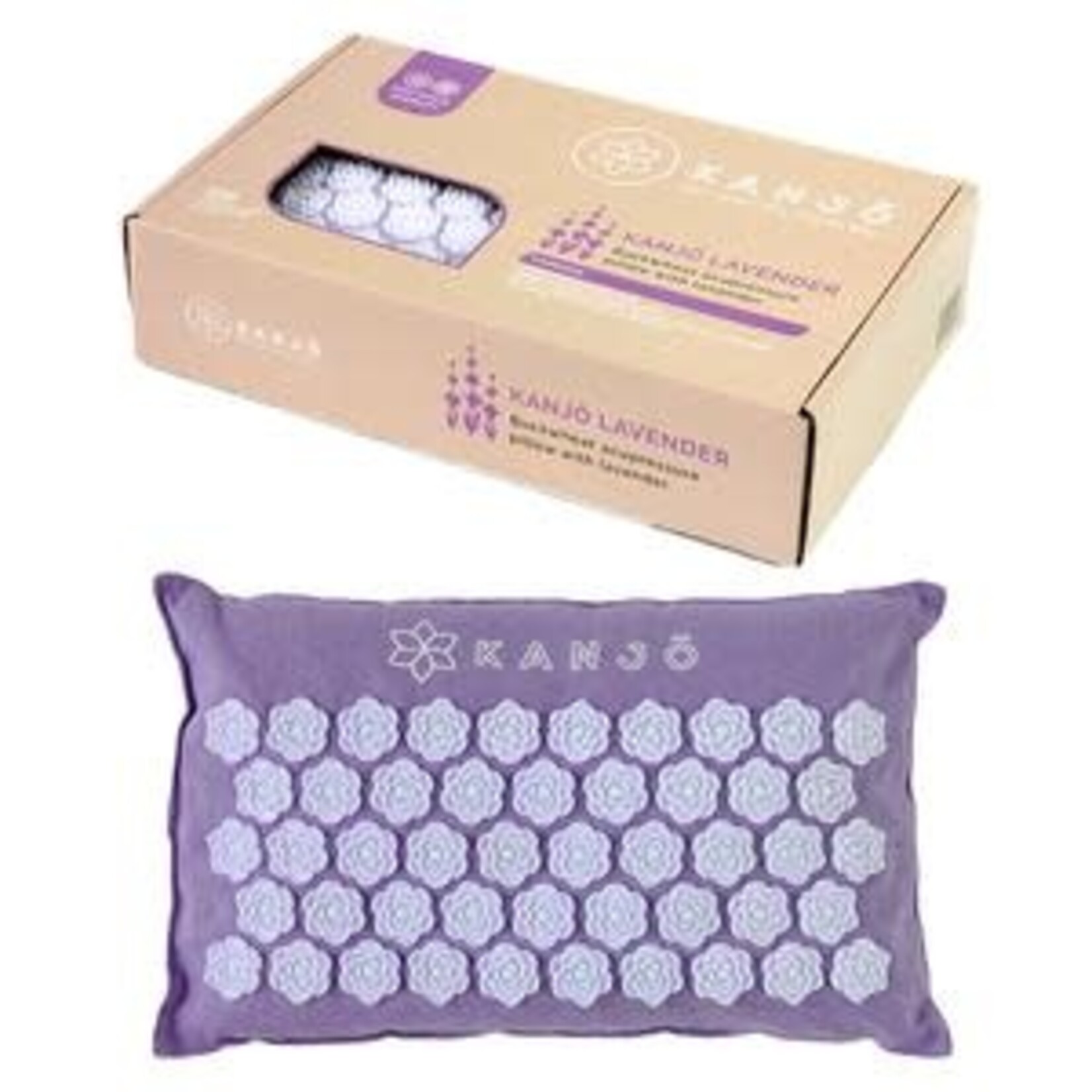 Kanjo Acutens Kanjo Acupressure Pillow, Lavender