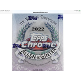 Topps 2022 Topps Allen & Ginter Chrome Baseball Hobby Box