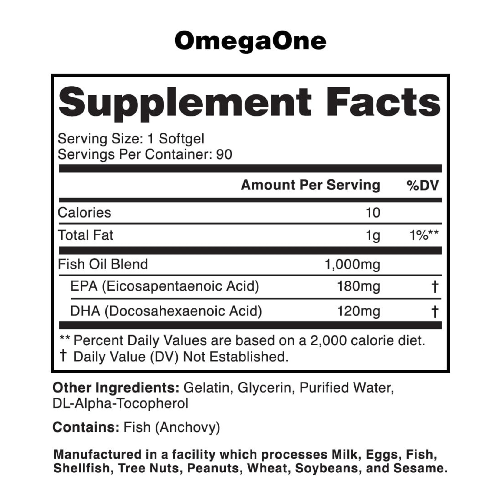 Nutraone - Omega One