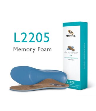 Aetrex L2205 Women's Memory Foam Orthodics