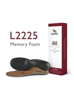Aetrex L2225 Men's Memory Foam Posted Orthotics (Low Arch)