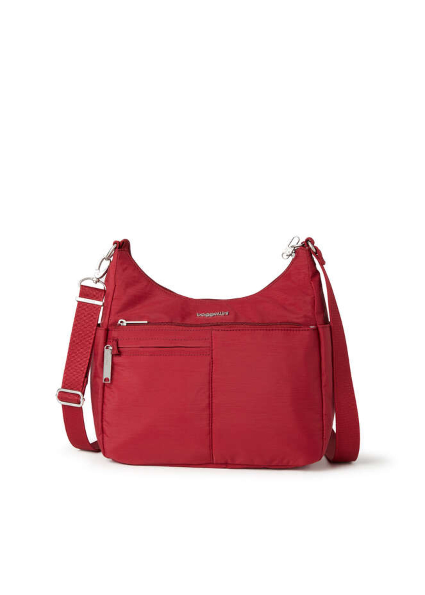 Baggallini RAFT464B Anti-Theft Free Time Crossbody B