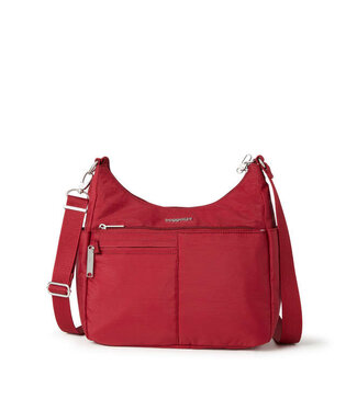 Baggallini RAFT464B Anti-Theft Free Time Crossbody B