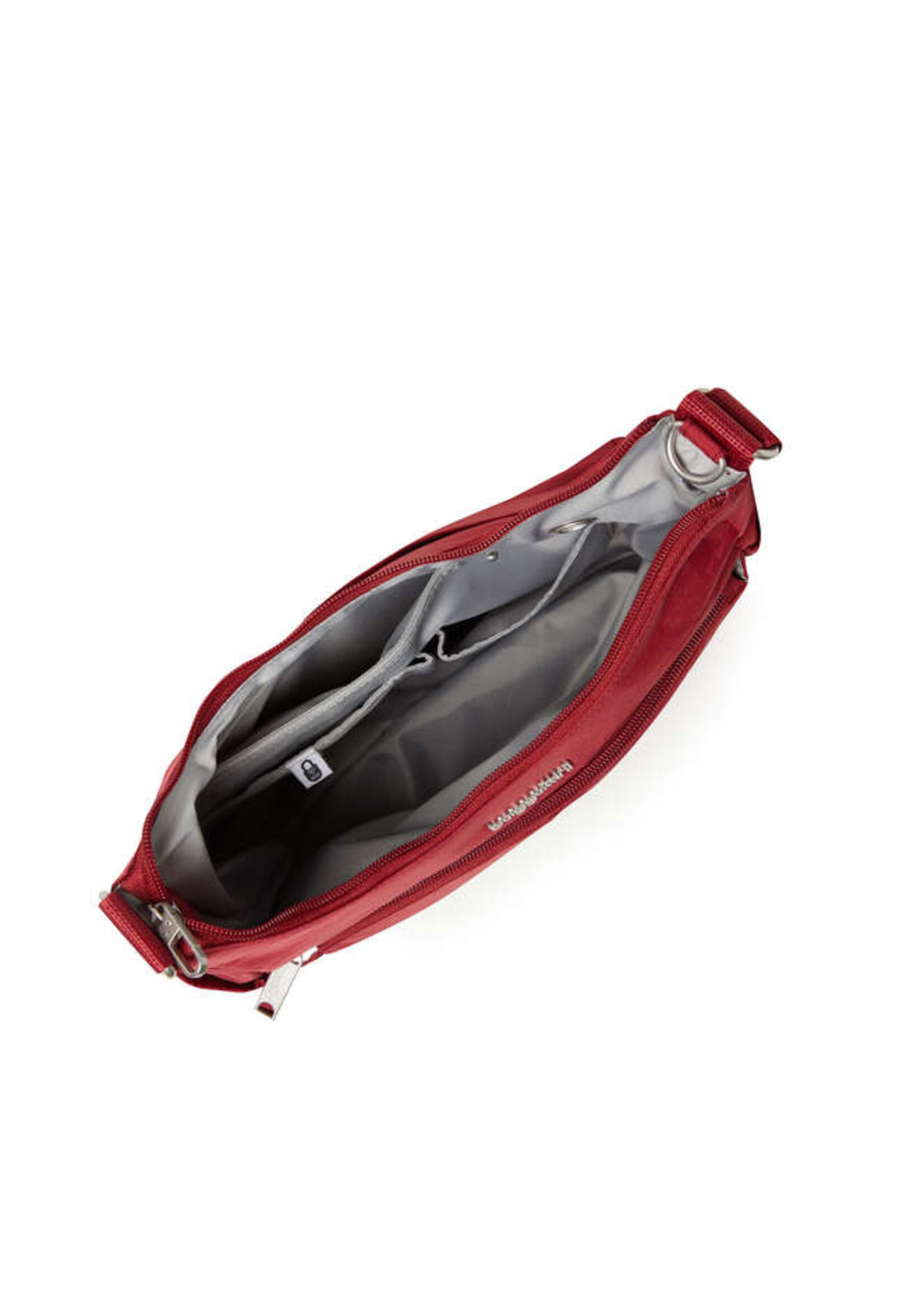 Baggallini RAFT464B Anti-Theft Free Time Crossbody B
