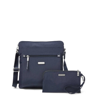 Baggallini Go Bagg With RFID Wristlet(GOB282B)