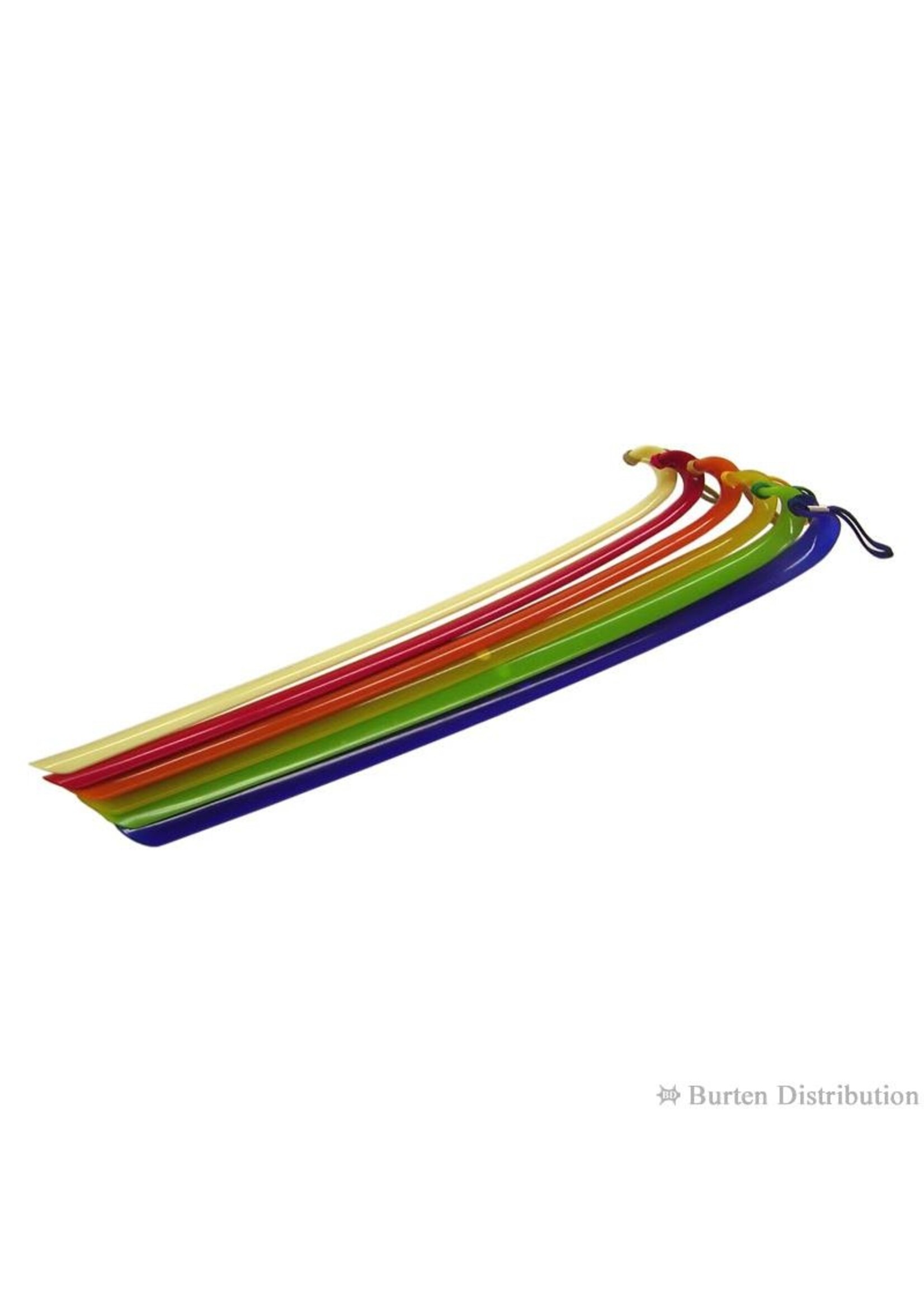Burtan Leathers Burten Distribution Long Plastic Shoe Horn 18” Made In Japan (Variety of Colors)