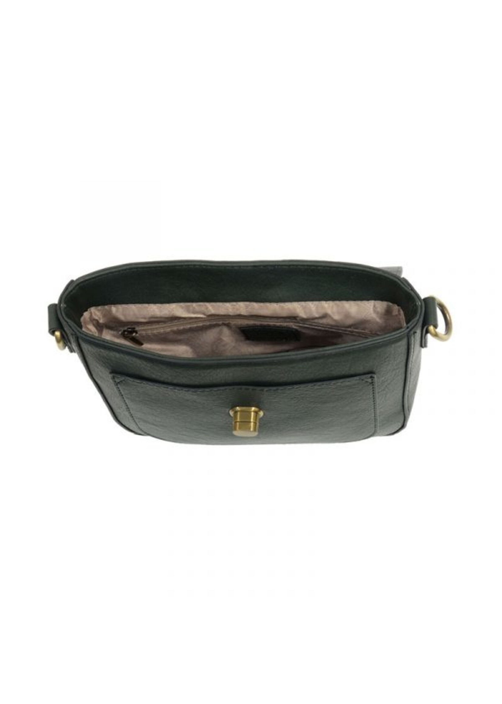 Joy Susan Vicky Small Convertible Turnlock Shoulder Bag