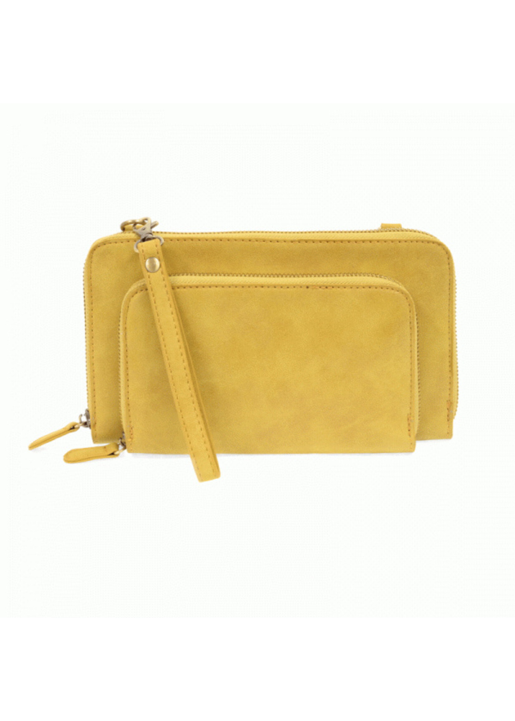 Joy Susan L8011 Chambray Mini Convertible Zip Around