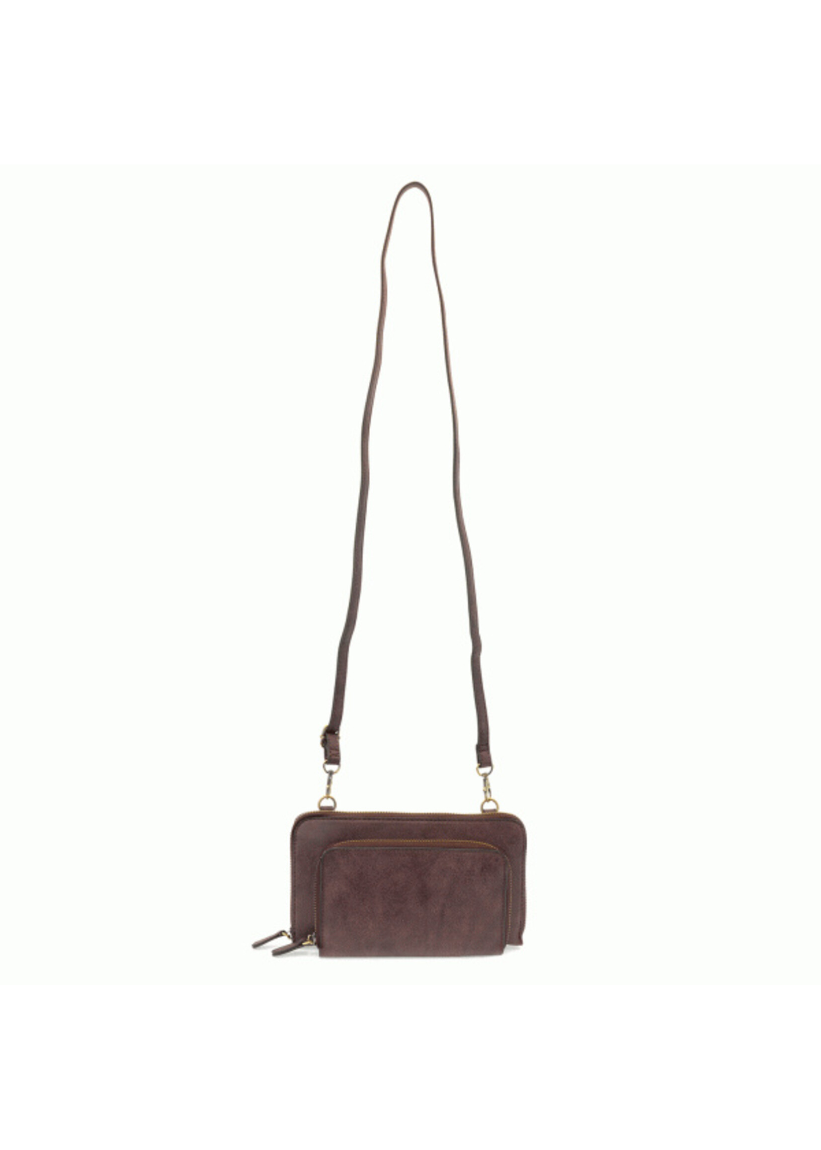 Joy Susan L8011 Chambray Mini Convertible Zip Around
