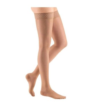 Medi Medi Mediven 430 20-30 mmhg Sheer And Soft Thigh With Top Band Closed Toe