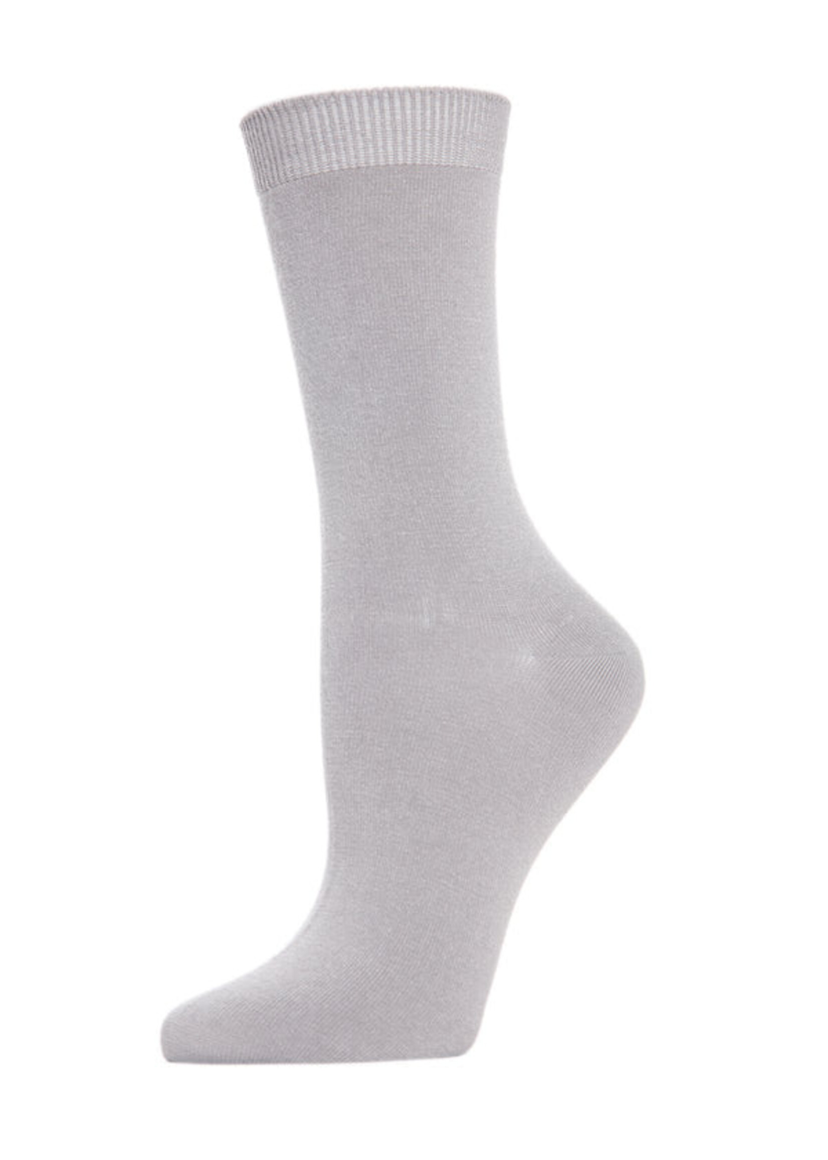 MeMoí Natural Bamboo Blend  Crew Socks (ML-514)