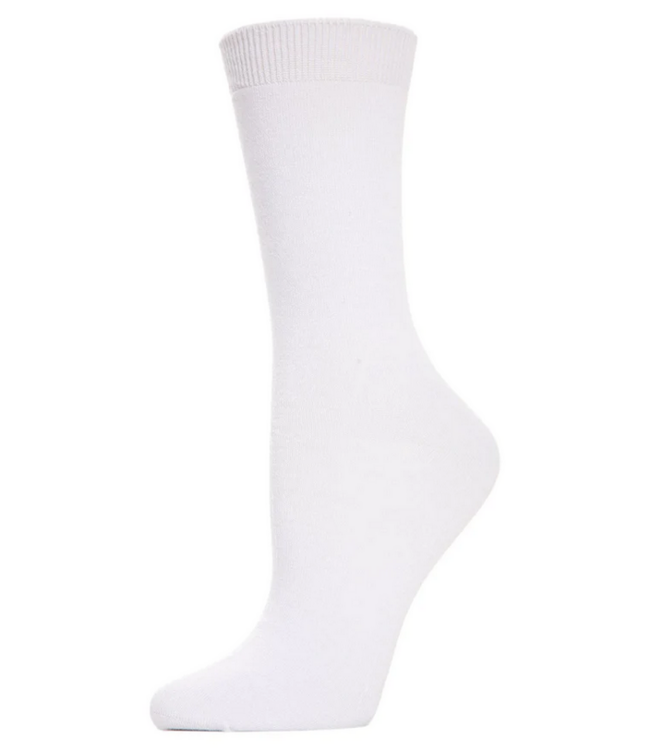 MeMoí Natural Bamboo Blend  Crew Socks (ML-514)