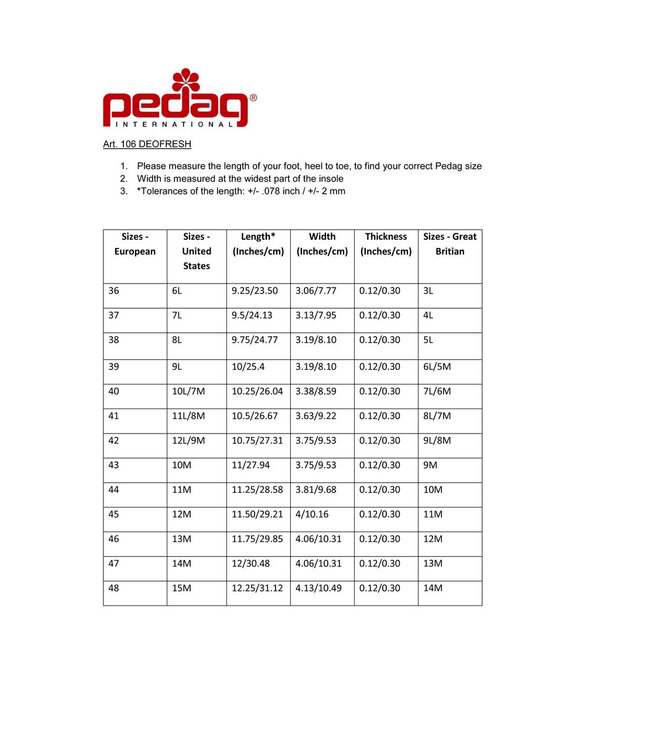 Pedag Deo Fresh (2806)