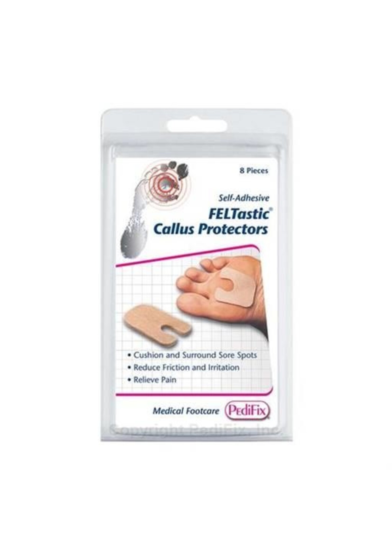 Pedifix P16 Self Adhesive Feltastic Callus Protectors