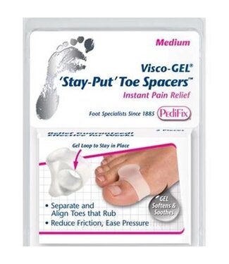 Pedifix P27 Visco-GEL® Stay-Put Toe Spacers®