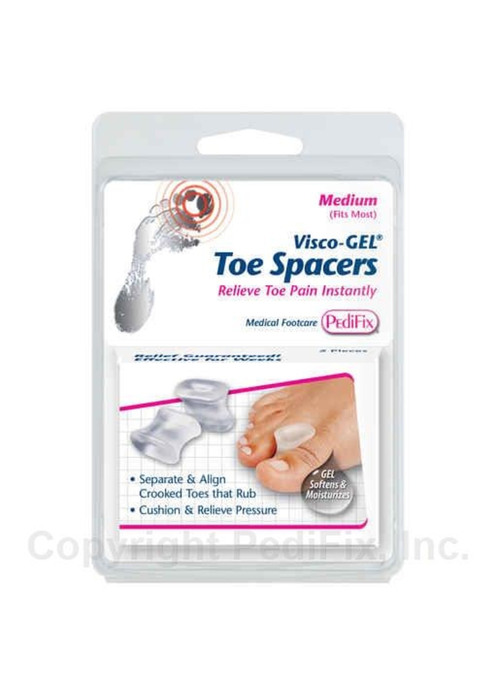 Pedifix P28 Visco Gel Toe Spacers