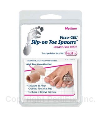 Pedifix P30 Visco Gel Slip On Toe Spacers