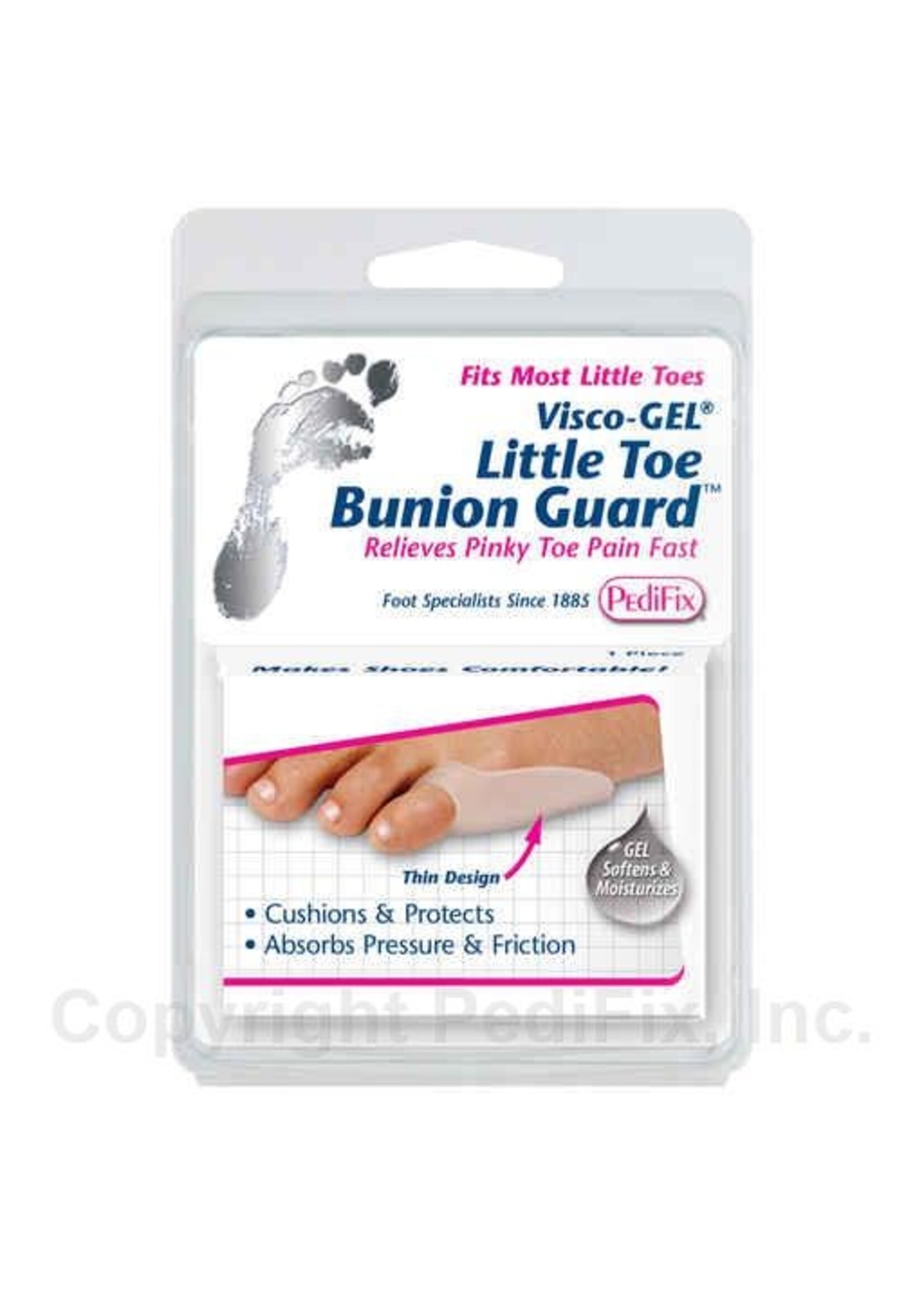 Pedifix P46 Visco Gel Little Toe Bunion Guard