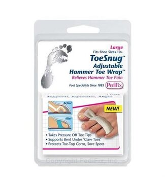 Pedifix P8163 ToeSnug Adjustable Hammer Toe Wrap
