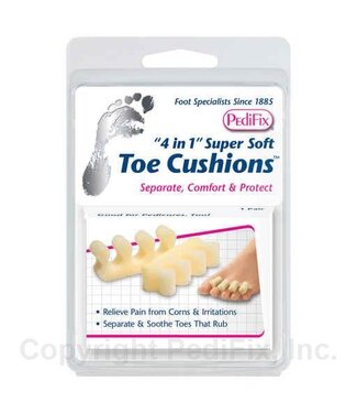Pedifix P83 4 In 1 super Soft Toe Cushions