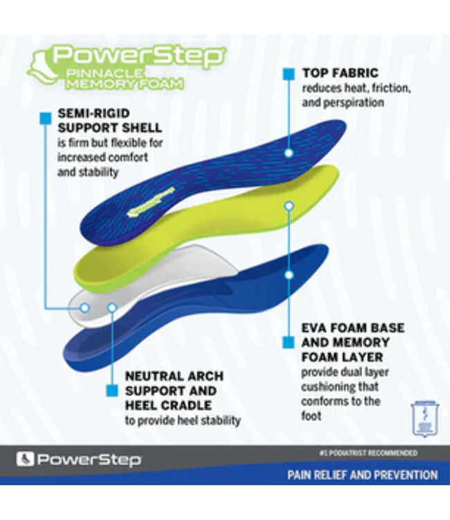 Powerstep Powerstep Pinnacle Memory Foam