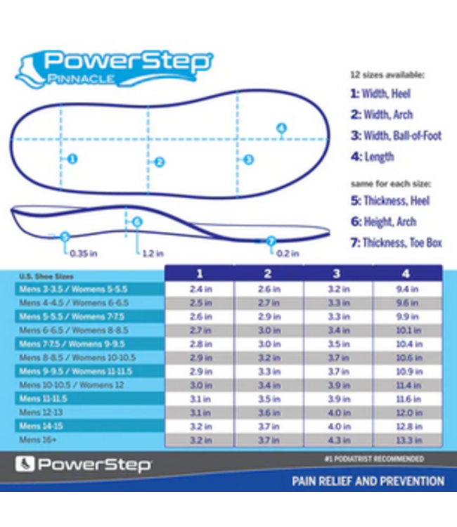 Powerstep Powerstep Pinnacle