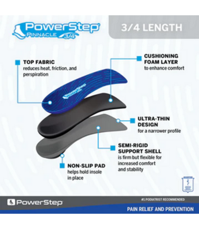 Powerstep PowerStep Pinnacle 3/4