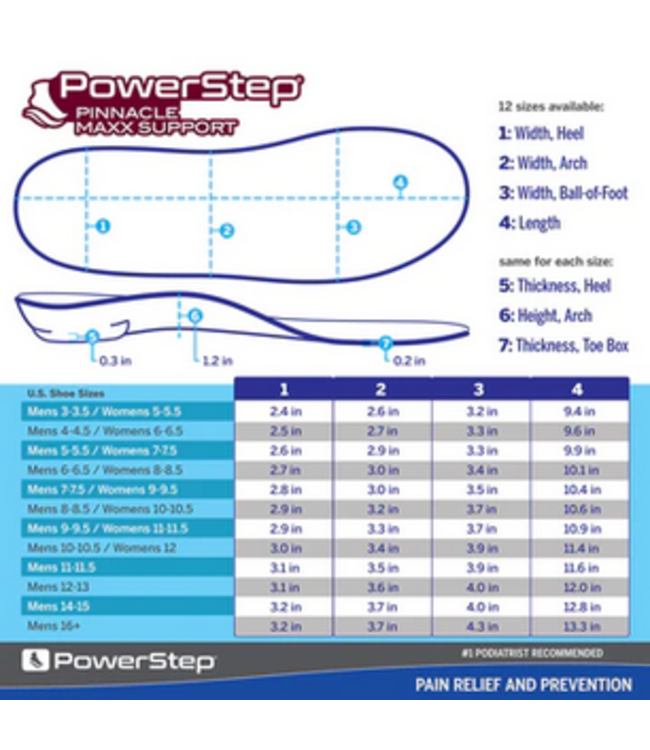 Powerstep Powerstep Pinnacle Maxx
