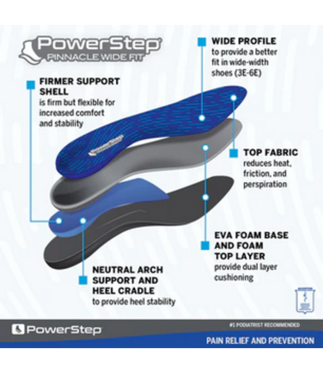 Powerstep Wide Fit