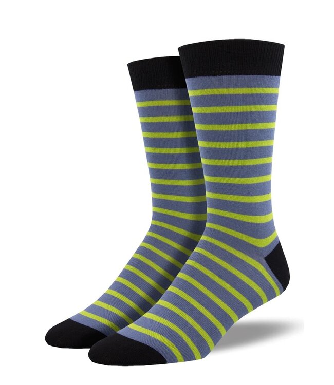 Socksmith Bamboo  Crew Men Sailor Stripe MBC324