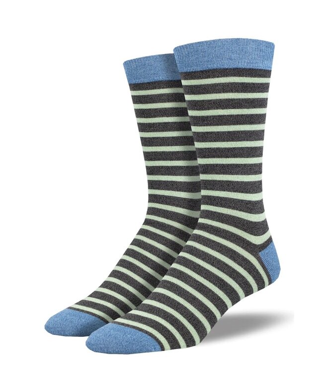 Socksmith Bamboo  Crew Men Sailor Stripe MBC324