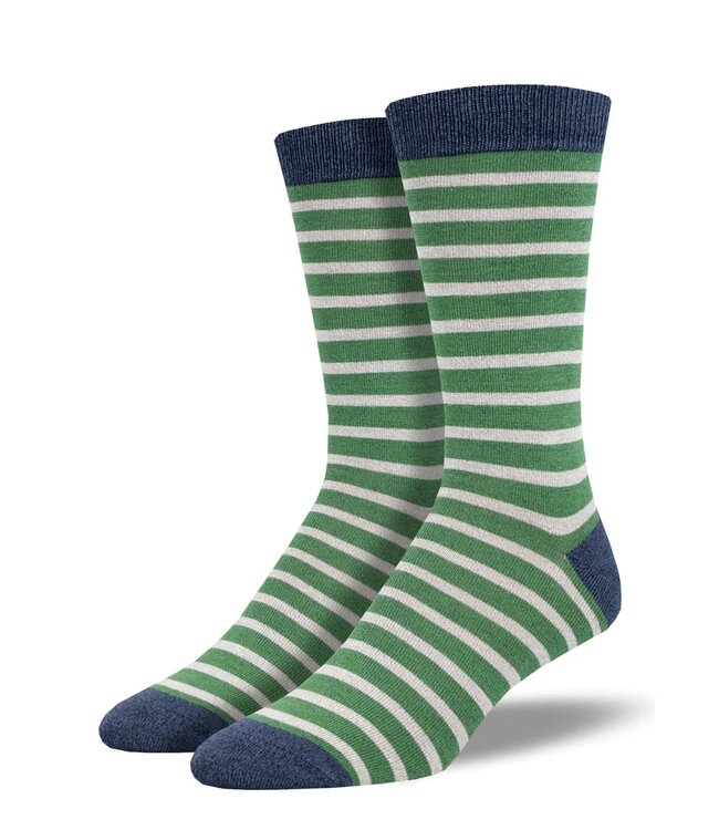 Socksmith Bamboo  Crew Men Sailor Stripe MBC324
