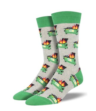 Socksmith Socksmith MNC1838 Dumpster Fire