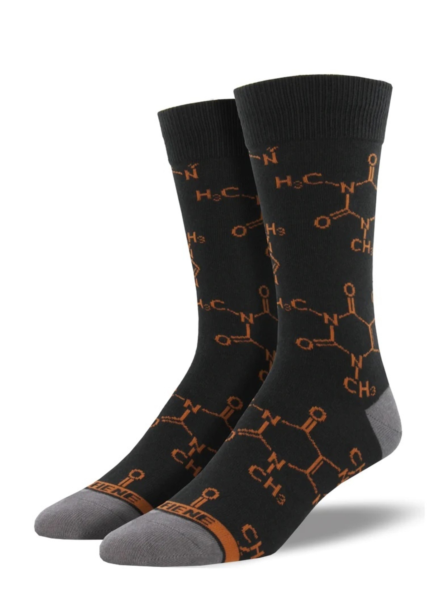 Socksmith MNC673 Caffeine “The Molecula”