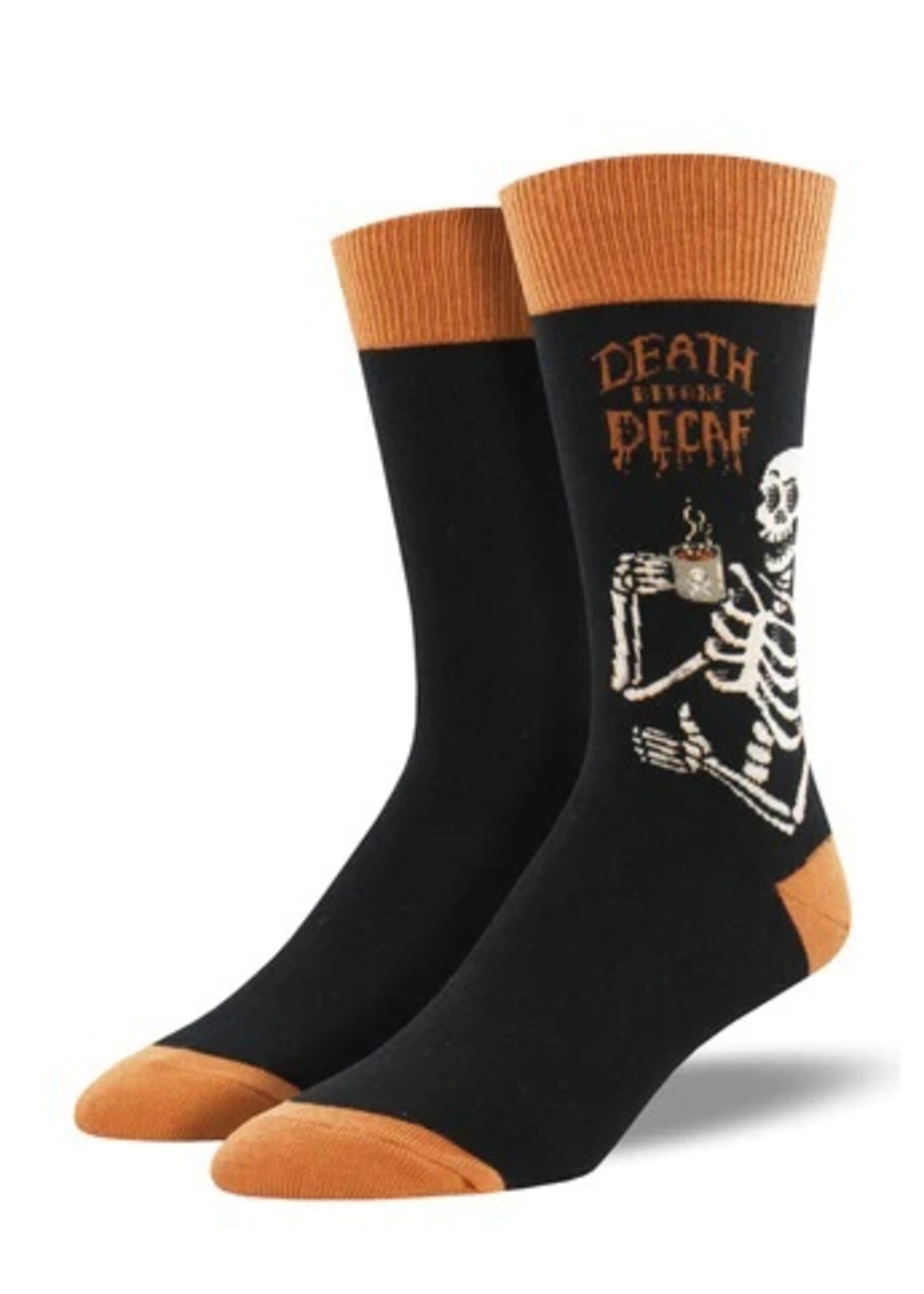 Socksmith MNC929 Death Before Decaf