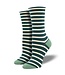 Socksmith WBC2174 Sailor Stripe Roll Top Bamboo Crew