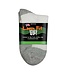 Loose Fit Stays Up Quarter Sock Extra Large white #730