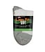Extra Wide Sock Company Loose Fit Stays Up Quarter Sock Large White #760