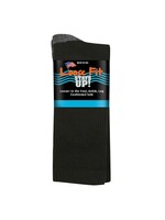 Extra Wide Sock Company Loose Fit Stay Up Extra Large  Crew Sock Black #721