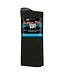 Extra Wide Sock Company Loose Fit Crew Sock Black Small