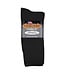 Extra Wide Sock Company Comfort Fit Athletic Socks Black Medium