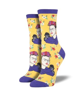 Socksmith SockSmith WNC332 Kahlo Portrait