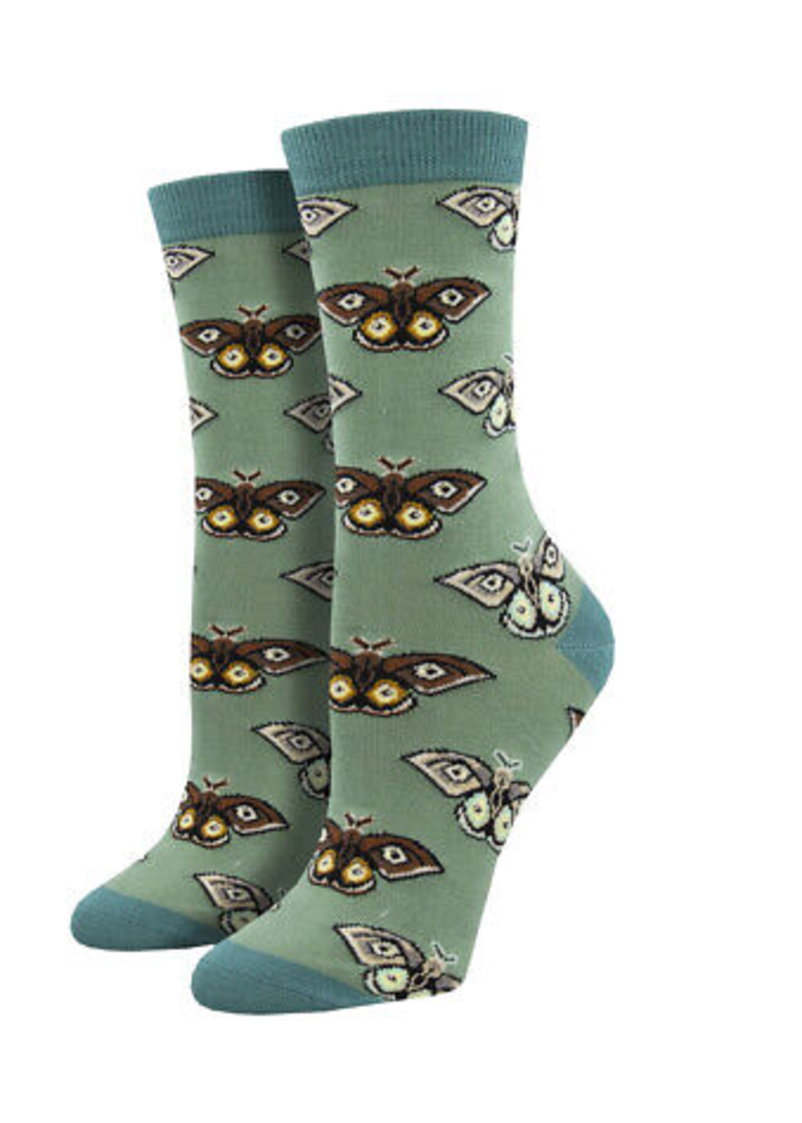 Socksmith WBN2325 Vintage Moths