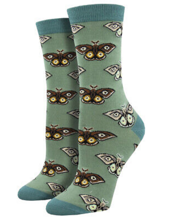 Socksmith WBN2325 Vintage Moths
