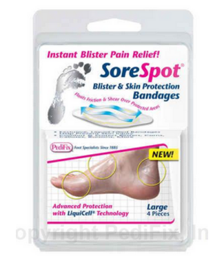 Pedifix P810 SoreSpot Blister And Skin Protection Bandages
