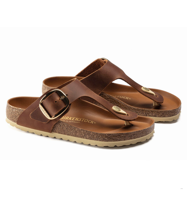 Birkenstock Gizeh Big Buckle Oiled Leather