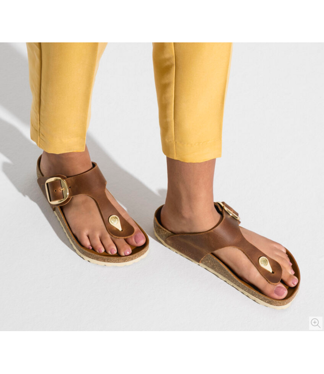 Birkenstock Gizeh Big Buckle Oiled Leather