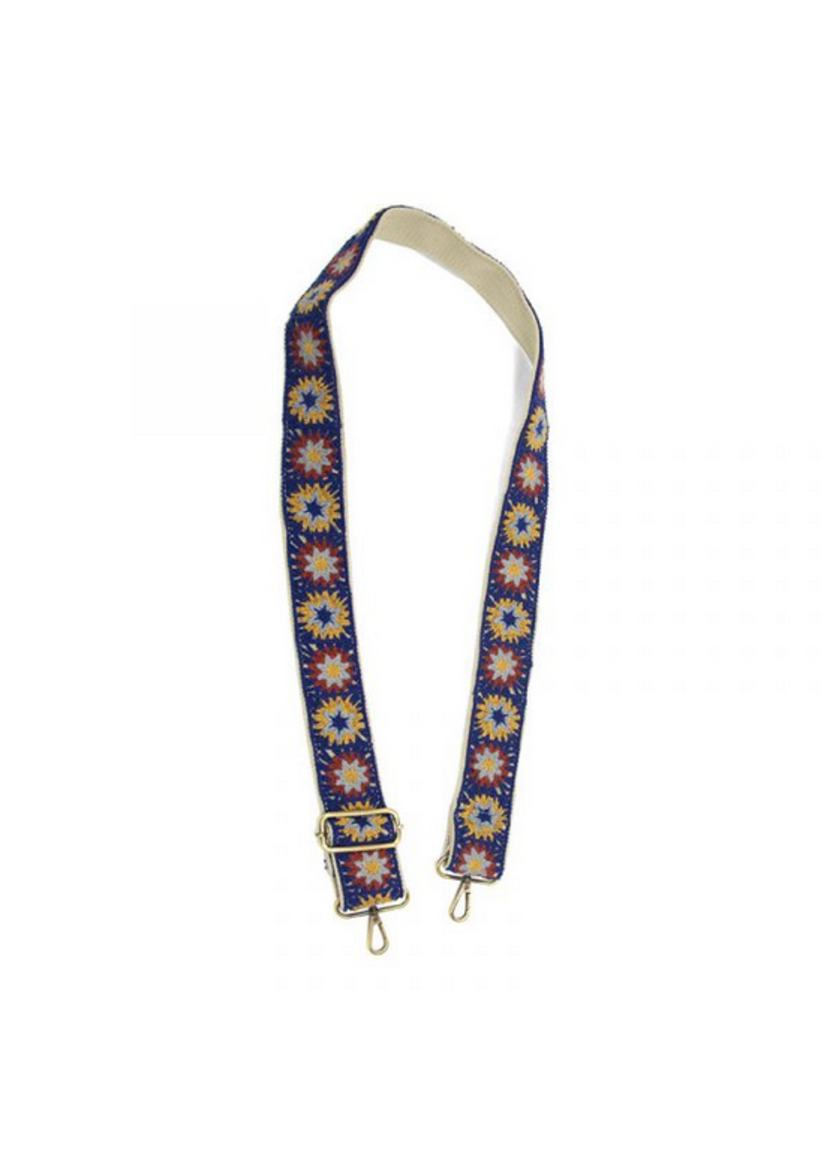 Joy Susan LS095 Crocheted Daisies Guitar Strap